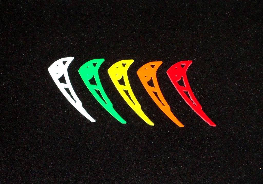 ep-models Collor Vertical Fin L Yellow for mCP X